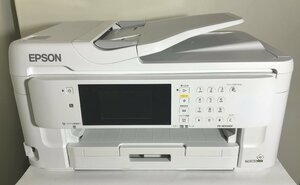 【埼玉発】※ジャンク品※【EPSON】A3カラーインクジェット複合機　PX-M5080F　★トータル印刷3枚★※印刷不良※　(11-2492)