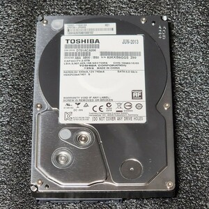 【送料無料】TOSHIBA DT01ACA200 2000GB/2TB 3.5インチ内蔵HDD 2013年製 フォーマット済み 正常品 PCパーツ 動作確認済