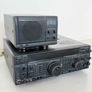 通電OK含む ◆ ヤエス YAESU トランシーバー FT-1000MP 外部スピーカー SP-8 セット ジャンク アマチュア無線 無線機