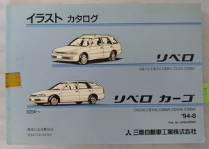 リベロ　(CB1V,CB2V,CB8V,CD2V,CD8V)　リベロカーゴ　(CB2W,CB5W,CB8W,CD5W,CD8W)　パーツカタログ　