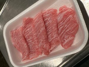 ◆◆NEW!!手間いらず切れてるカマトロ　マグロの希少部位カマトロのお刺身1人前（65g~)◆◆　