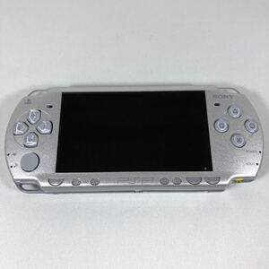ジャンク SONY PlayStationPortable PSP ソニー プレイステーション ポータブル プレイステーションポータブル シルバー PSP-2000
