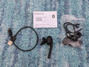 0605u0907　JVCケンウッド KENWOOD KH-M700-B 片耳ヘッドセット ワイヤレス Bluetooth