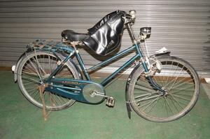 03：レトロ 実用車 日米富士自転車昭和　レトロ　ビンテージ　シャビー　当時モノ　レストア　年代物　部品取り　