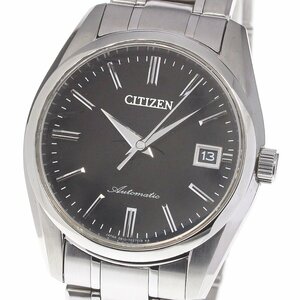 訳あり シチズン CITIZEN NA0000-59E/0910-T018076TA ザ・シチズン デイト 自動巻き メンズ 箱・保証書付き_664613【ev20】