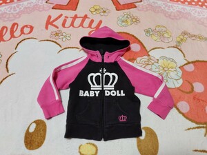 BABY DOLLパーカー90 