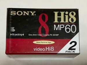 SONY Hi8 ビデオテープ 60分 2本セット