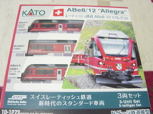 KATO　10-1273　レイティッシュ鉄道「ABe/12 アレグラ」　3両セット（税込）税０　　　　　10952