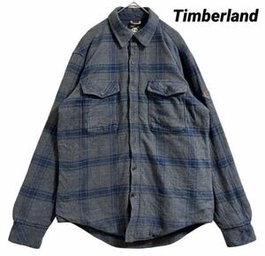 Timberland ティンバーランド 長袖 ネルシャツ チェック 古着