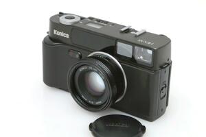 美品｜コニカ HEXAR ブラック CA01-T1283-3U4A konica フィルムカメラ 本体 ヘキサー 小型 35ミリ 中古