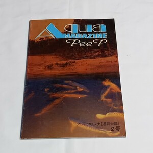 アクアマガジン ピープ　2号　アジアアロワナ「過背金龍」1999年3月5日