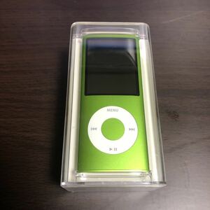 【新品未開封】Apple iPod nano 第4世代 16GB Green
