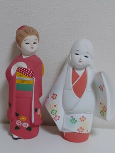 陶器製　伝統工芸　博多人形　 匠五郎作　インテリア　ドール　日本人形　飾り　郷土玩具