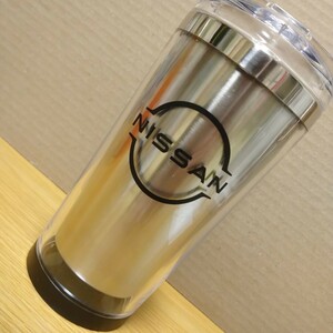 NISSAN 日産 ステンレス タンブラー カップ コップ グッズ コレクション ロゴ 非売品 ノベルティ car limited stainless cup collection ②