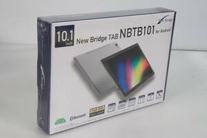 1円～★未開封・未使用品★KEIYO New Bridge NBTB101 Android タブレット 大画面10.1型 フルハイビジョン IPS液晶 8コアプロセッサー S565