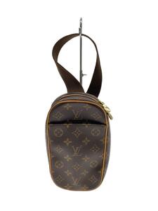 LOUIS VUITTON◆ポシェット・ガンジュ_モノグラム・キャンバス_BRW/PVC/BRW/総柄