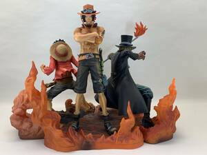  ワンピース ONE PIECE DXF BROTHERHOOD II フィギュア ルフィ サボ エース 全3種フルコンプセット 【開封品】 箱なし