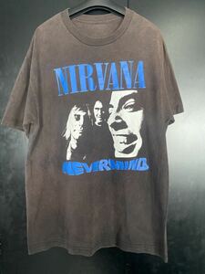 激レア NIRVANA NEVERMIND Tシャツ　KURT COBAIN バンドTシャツ　XL ブラック　HOLE ニルヴァーナ カートコバーンTシャツ　