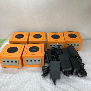 【ジャンク品】任天堂 Nintendo ニンテンドー ゲームキューブ オレンジ 6台 まとめ DOL-001 240430SK080763