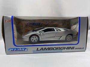 WELLY ウェリー 1/24 LAMBORGHINI DIABLO ランボルギーニ ディアブロ silver シルバー　