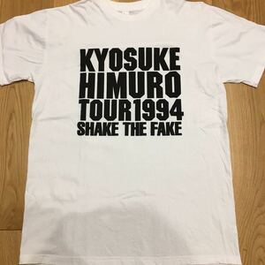 未使用 レア 氷室京介 SHAKE THE FAKE TOUR 1994 Tシャツ Lサイズ
