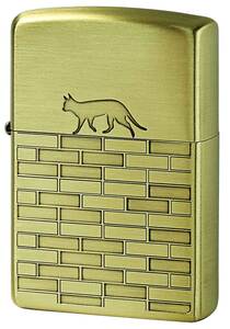 Zippo ジッポライター Cat walk キャットウォーク ブラス 2BS-CATW メール便可