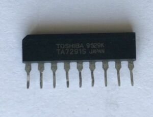 モータードライバー TA7291SG SIP-9 9ピンSIPパッケージ 東芝セミコンダクター製