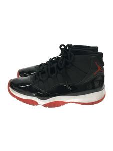 NIKE◆AIR JORDAN 11 RETRO/エアジョーダン11レトロ/ブラック/378037-061/27cm/BLK