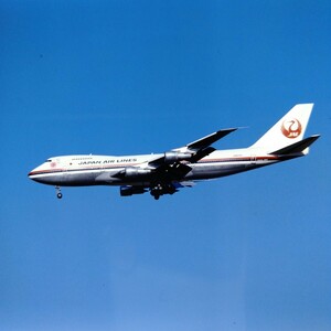 ノ036 航空機 JAL 日本航空 旅客機 飛行機 ネガ カメラマニア秘蔵品 蔵出し コレクション 6枚まとめて