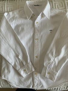 Familiar白シャツ 長袖シャツ 