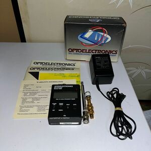 OPTOELECTRONICS MiniCounter 3300 周波数カウンター(1MHZ～2.8GHZ) 通電OK 中古一式　美品　ジャンク扱い　オプトエレクトロニクス