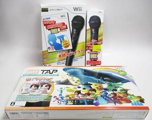 《ジャムルK》 hc0225-128◆送料無料◆ 未使用　Nintendo 任天堂 WII　カラオケ　JOYSOUND　マイク　Let