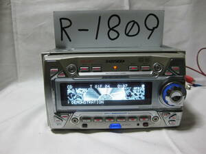 R-1809　KENWOOD　ケンウッド　DPX-8200WMP　MP3　MDLP　AUX　2Dサイズ　CD&MDデッキ　補償付