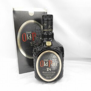 【未開栓】Grand Old Parr グランド オールドパー 18年 ウイスキー 750ml 40% 箱付 11549877 0430