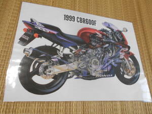 カラー透視イラスト　1999年　CBR600F