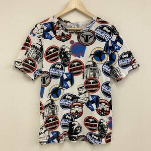 COMME des GARCONS SHIRT STAR WARS Tシャツ ワッペン 総柄 コムデギャルソンシャツ スターウォーズ 半袖 カットソー archive 2070046