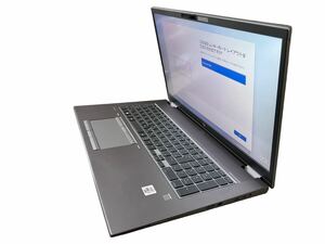 《中古》HP ZBook Fury 17 G7 ノートパソコン I7-10850H メモリ32GB SSD 256GB Quadro RTX4000 4K Win11Pro Z3
