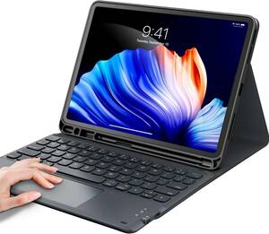 iPad Air5 キーボード付きケース　タッチパッド付き　2018年モデル兼用　4−7