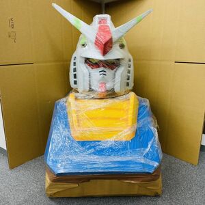 X001-H21-1387【引取限定】特大ガンダム RX-78-2 インテリア オブジェ 約横62.5cm×奥82ｃｍ×高さ104ｃｍ