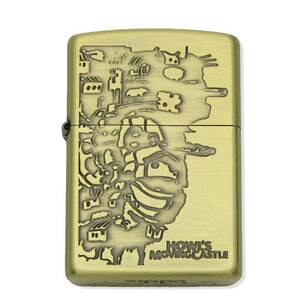 未使用 ZIPPO ジッポー スタジオジブリ ハウルの動く城 NZ-13 城 2004年製 HOWL