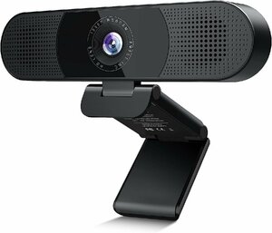 0707-7 店頭品 WEBカメラ EMEET C980pro ウェブカメラ 1台3役 1080P HD 四つ360°集音AIマイク 二つスピーカー内蔵 USB接続簡単