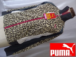 送料無料 新品 PUMA プーマ レオパード ポータブル ジャケット UPF40 吸汗速乾 伸縮/S