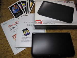 NINTENDO 3DS LL 本体 SPR-001 ブラック 初期化済み