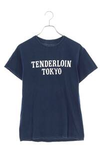 テンダーロイン TENDERLOIN サイズ:S ロゴプリントTシャツ 中古 BS99