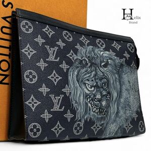 【極希少モデル★美品】LOUIS VUITTON チャップマン　クラッチバッグ　ビジネスバッグ　ハンドバッグ　エクリプス　トート　モノグラム　