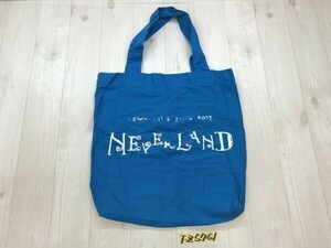 NEWS LIVE TOUR 2017 ジャニーズ グッズ NEVERLAND バッグ 青