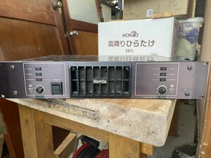 RAMSA ラムサ パワーアンプ PA9110 ジャンク品