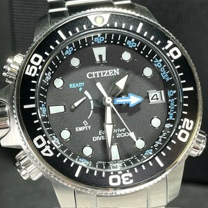 美品 超レア品 シチズン プロマスター CITIZEN PROMASTER エコドライブ アクアランド マリン Marine ソーラー 腕時計 BN2031-85E 200m防水