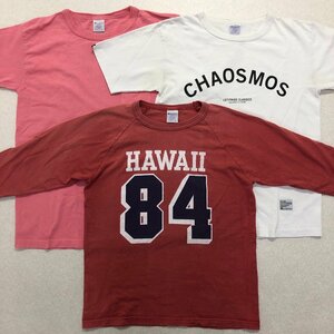 ●Champion チャンピオン Tシャツ 3点 T1011 別注含む ヘビーウェイト オンス 長袖 半袖 USA製 サイズM メンズ 卸 現状品 0.58kg●