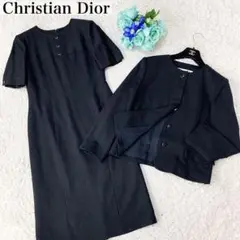 美品✨Christian Dior セットアップ　ワンピーススーツ　フォーマル